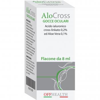 Alocross soluzione oftalmica 1 flacone da 8 ml