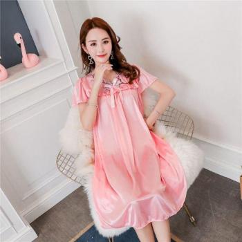 Robe Maison Glace Soie D'été