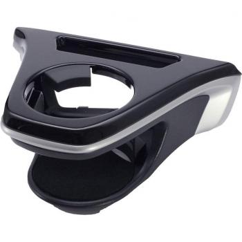 Porte-boisson climatiseur Corolla Cross Long x Large pour siège conducteur noir argent 17,7x14,1x20,2 cm