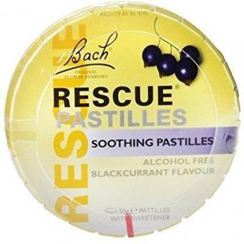 Bach Rescue Pastilles Blackcurrant 50g