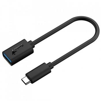 Redukce USB-A na USB-C Genius ACC-C2AC, černá