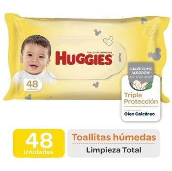 Huggies Toallitas Húmedas Triple Protección con 48 unidades