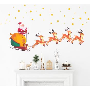 Rencontres Nocturnes – Stickers Festifs Père Noël & Rennes