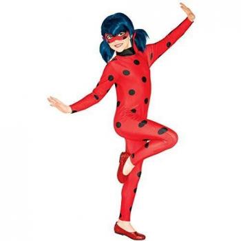 Costume Fille Coccinelle Miraculeuse Rouge