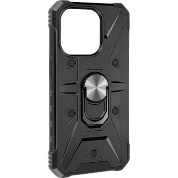 Avizar ArmoRing Bump Series: iPhone 15 Pro Black Case