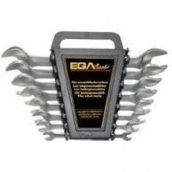 EGA 6‑Piece Double Offset Ring Wrench Kit – 6‑7/16″ to 17 mm, Aerospati Design