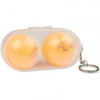 Pelotas de Tenis de Mesa Huieson 40+ ABS con Estuche de Plástico (2 uds)