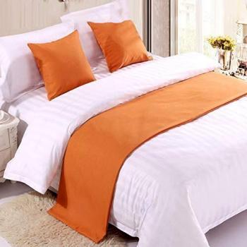 BAMCQ Couvre-lit Drapeau Queue Orange 50x180cm