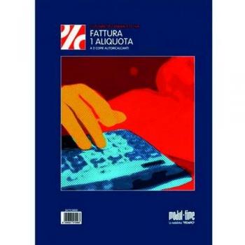 Fattura 50 Fogli A4 1 Aliquota Doppia Copia