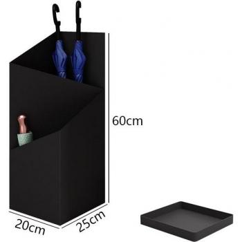 Étagère de rangement en fer pour l'entrée