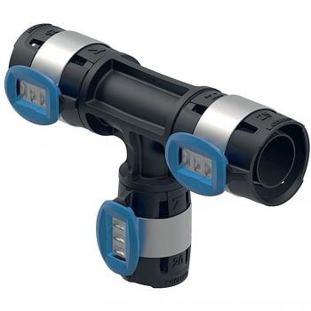 T-Pièce Réducteur Geberit FlowFit 25/20/20 mm