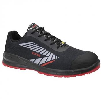 Larkin S1P Bassa ESD in Nero e Grigio per Elten