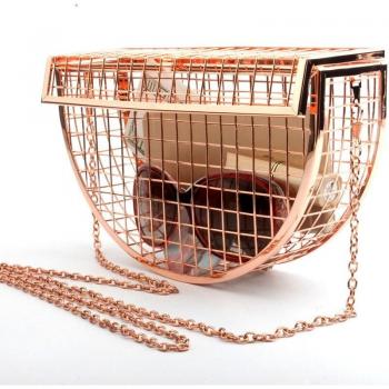 Hollow Design Evening Satchel