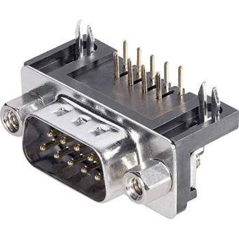 Connecteur Coudé 9 Pôles Sub-d Mâle