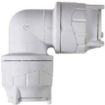 Demountable 10mm Elbow White