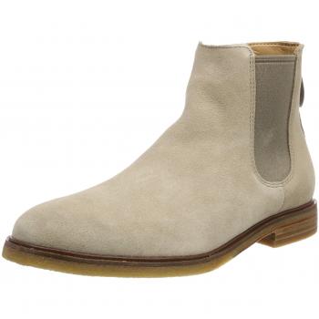 Clarks Herren Clarkdale Gobi Chelsea Boots, Sand Suede, 40 EU