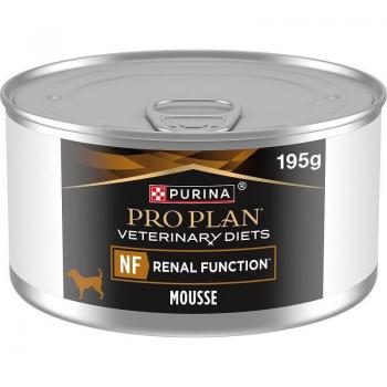 Purina Pro Plan Veterinärernährung Hunde-Mousse NF für Nierenfunktion, 24er Pack, je 195g