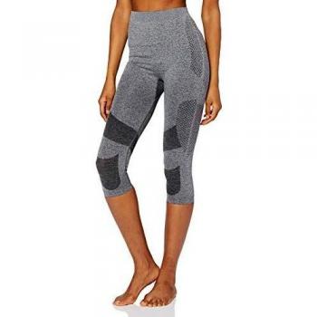 Dare 2b Women’Zonal III 3/4 Leggings – Charcoal Grey, XS (s)