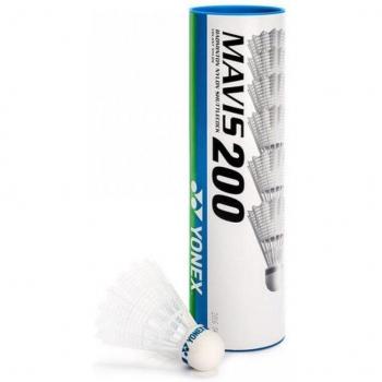 Badminton Mavis 200 Blanc Uni – Yonex
