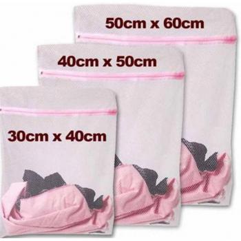 3 Größen Wäsche Tasche aus Nylon mit Reißverschluss für BH, Socken und Unterwäsche