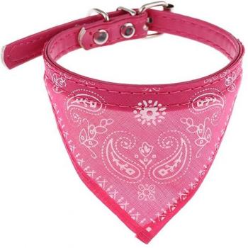 Collier pour animaux de compagnie avec imprimé bandana