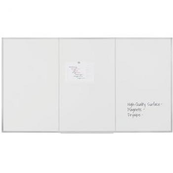 Bi-Office Magnetic Whiteboard with Aluminium Frame 1800x1000mm