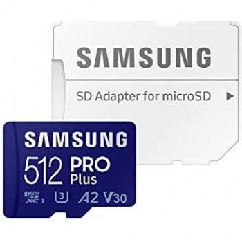 PRO Plus 512GB microSD inkl. SD Adapter