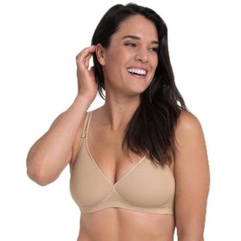 Damen‑BH Rosa Faia „Selma Pure“ – Größe 95, Cup D, Desert, ohne Bügel, atmungsaktiv