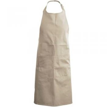 Tablier beige en polycoton Your Brand