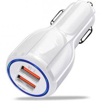 Cargador de Luz Ambiental 3.1A QC 3.0 para Teléfonos y Tablets