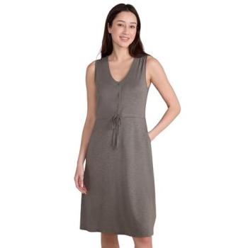 Sahara Sunset Khaki Ladies’ Slim Fit Wicking Dress – Mountain Warehouse (Size 16)