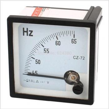Compteur fréquence AC CZ‑72 – Jauge analogique 100/220/380 V, 45‑65 Hz
