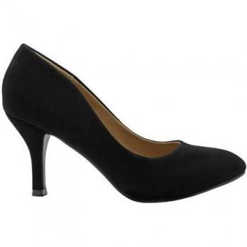 Where's That From Dames Suède Puntige Hoge Hak Pumps UK 8