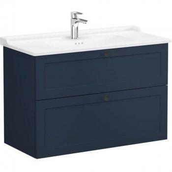 Root Lavabo 100x67x46 cm Blu Opaco – Vitra