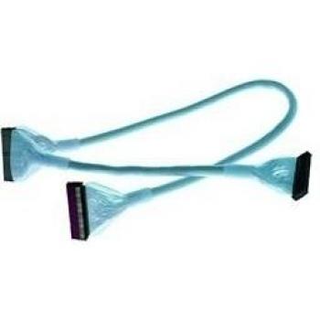 Cable IDE Redondo Revoltec (UDMA 133), UV Activo, 90cm Azul