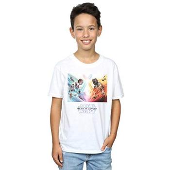 The Rise of Skywalker Junior Battle Shirt – White, Ages 5-6 (Boy)