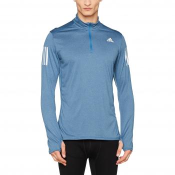 RS LS Zip Tee S Blu Accesso Uomo Adidas