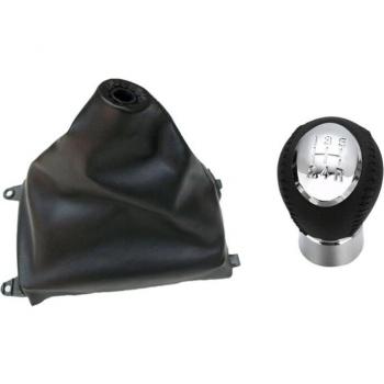 5 Speed Manual Gear Shift Knob and Boot for Mazda 3, 5, 6, 323, 626, RX-8, Premacy MPV