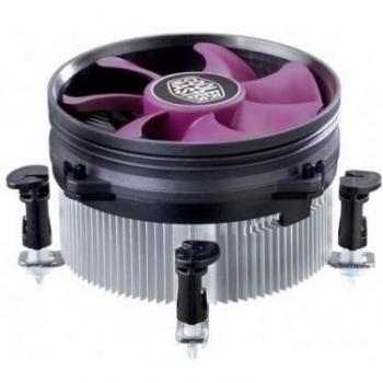 Cooler Master X Dream i117 Sistema de Refrigeración por Aire CPU – Diseño en Forma de Cruz Bajo Perfil 60.4mm, Ventilador 95mm Silencioso (19 dBA, 1800 RPM), Instalación Clips Pasador, Intel LGA 1200