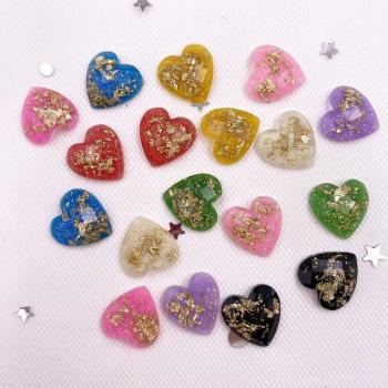Piedras de Imitación para Álbumes: 40 Resinas 12 mm con Diamantes Pulidos