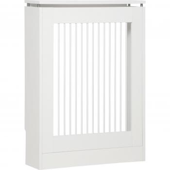 Aquecedor com Prateleira HOMCOM 60x18x84cm Branco para Escritório