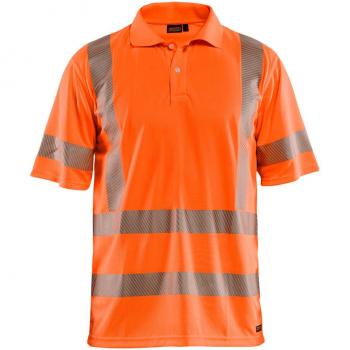 Polo de travail fluo haute visibilité
