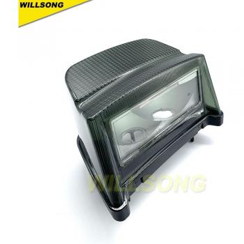 Clips de lentille pour feu stop arrière, clignotant intégré – Kit lampe KAWASAKI ZRX 400/1100/1200/1200R/1300