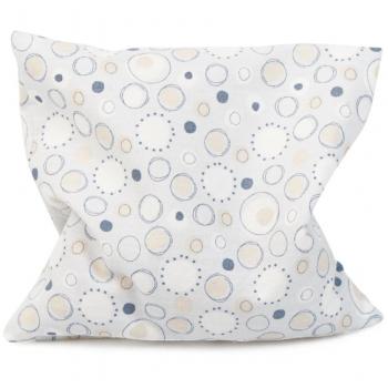 Traubenkern-Kissen 12 x 12 cm, hellblau