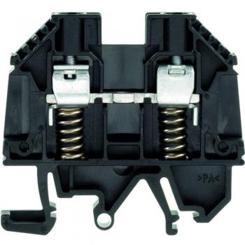 Bloc de jonction Weidmüller W 0.5 / 10 mm² à visser – noir