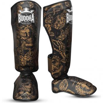 Night Skull Thai Boxing Shin Guards
