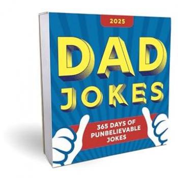 Dad Jokes Desk Calendar 2025