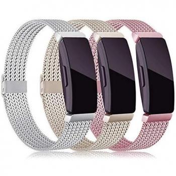 Tobheo Compatible Metal Bands for Fitbit Inspire/ACE 2/Inspire 2