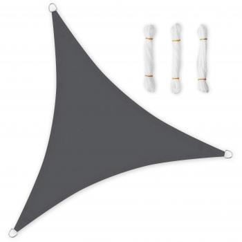 Tenda Vela di Protezione SONGMICS 5x5x5 m – Poliestere Impermeabile