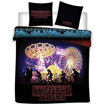 Parure de lit 2 personnes Stranger Things en Coton